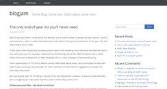 Desktop Screenshot of blogjam.com